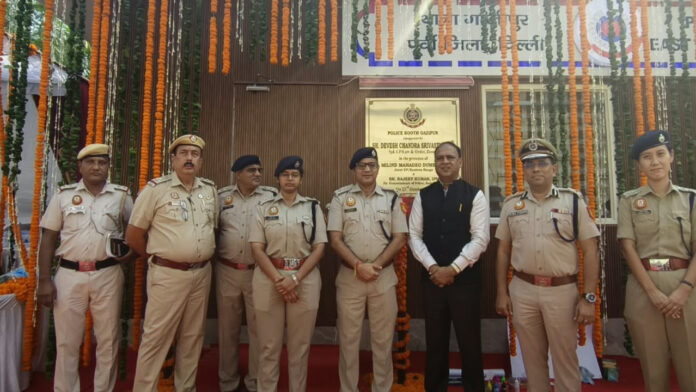New Police Post Inaugurated at Ghazipur Border to Strengthen Delhi-UP Security