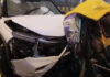 Out-of-control SUV rams into four auto-rickshaws; four people injured