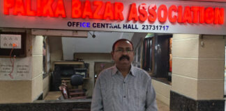 Palika Bazaar Under Heavy Security Ahead of Political Flag-Hoisting Plan, 400 Shops Face Business Concerns