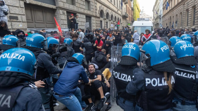 Giorgia Meloni’s Tough New Laws: 5-Year Jail Term for Violent Protesters, Parents Liable for Minors’ Crimes