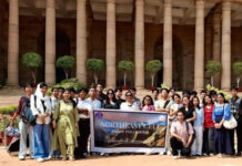 PGDAV College Students Visit Rashtrapati Bhavan to Explore India's Rich Heritage