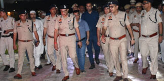 Police Commissioner Inspects Security From Ashita Park to Pink Booth