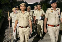 Police Vigil from Parks to Sensitive Areas