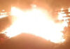 A fire at a mattress factory in Mathura’s Lohavan area destroyed stock worth lakhs, with firefighters bringing the blaze under control after an hour.