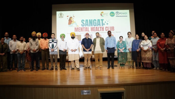 Punjab Govt Launches SANGAT Mental Health Clubs Launched In 40 Colleges To Strengthen Youth Wellbeing & Prevent Drug Abuse