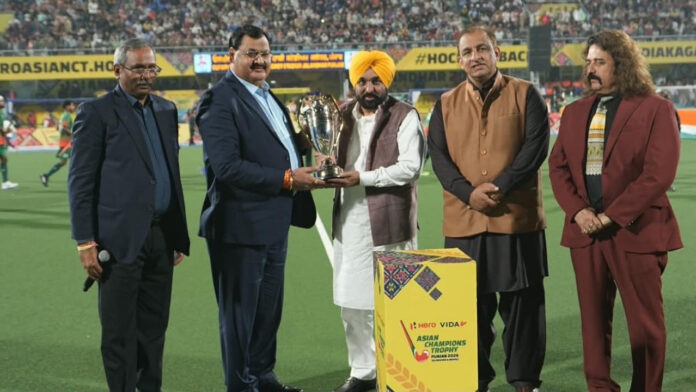 Punjab Hosts Asian Hockey Championship For First Time; CM Bhagwant Mann Inaugurates Tournament