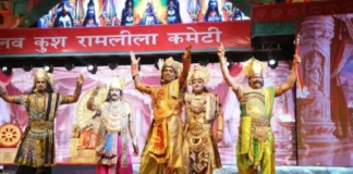 Ram’s Exile Scene Brings Devotees to Tears; Union Minister Jual Oram Plays Nishad Raj Ram’s Exile Scene Brings Devotees To Tears; Union Minister Jual Oram Plays Nishad Ra