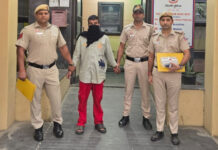 Robber who committed a knife-point robbery arrested within 24 hours; swift action by Hauz Qazi police