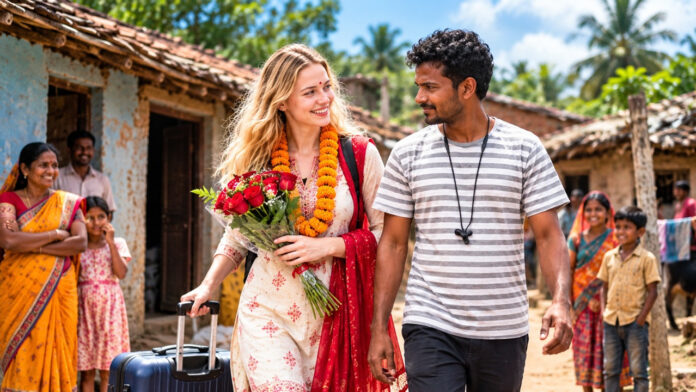 Russian Woman Travels to Bihar to Marry Rahul Yadav After Their Love Story Begins in Russia
