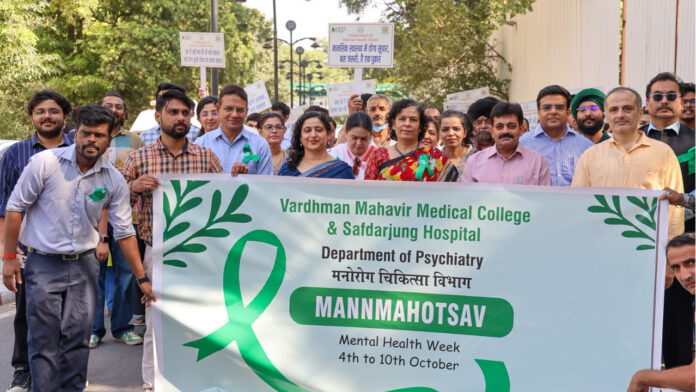 Safdarjung Hospital Organises Man Mahotsav 2026 to Promote Mental Health Awareness