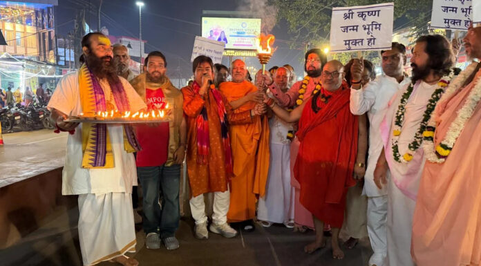 Sankalp Deep Campaign Calls on Hindu Families Worldwide to Light a Lamp for Shri Krishna Janmabhoomi