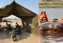 SDRF Deploys 32 Rescuers at Keshi Ghat to Monitor Yamuna During Kartik Month