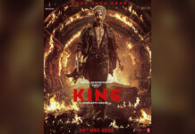 Shahrukh Khan Unveils New King Poster, Flaunts Fierce Look with a Rose Between His Lips
