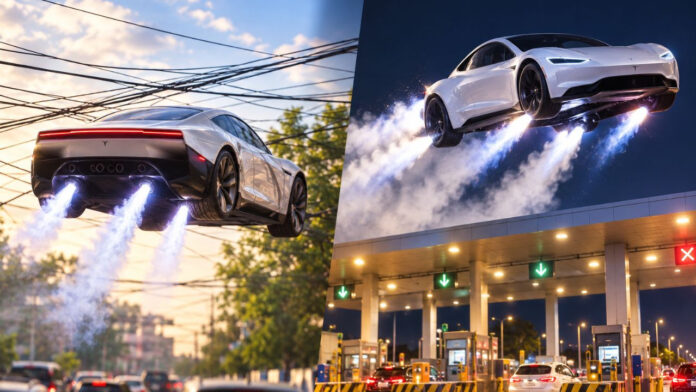 Tesla Flying Car Goes Viral: 'It Can Even Skip Toll Booths,' Internet Erupts With Memes
