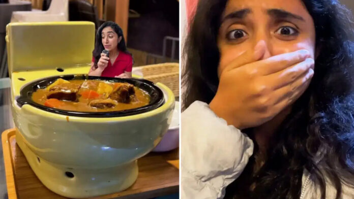 This unique cafe in Taiwan serves food on toilet seats; Indian creator shares her experience - VIDEO