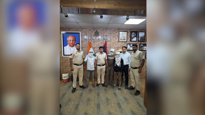 Three Arrested Within 24 Hours of Factory Theft in Narela; Stolen Cash and Brass Idol Recovered