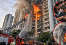 Mumbai Fire: 9 Injured, Including 3 Children, After Blaze Erupts in 13-Storey Kurla Building