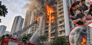 Mumbai Fire: 9 Injured, Including 3 Children, After Blaze Erupts in 13-Storey Kurla Building