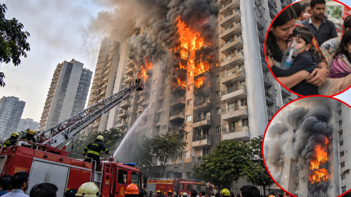 Mumbai Fire: 9 Injured, Including 3 Children, After Blaze Erupts in 13-Storey Kurla Building