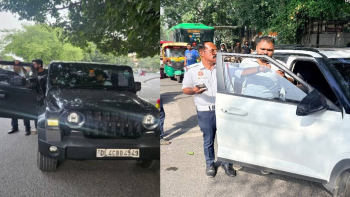 Traffic Police Crack Down on Dark Window Films, Action Taken Against 3,079 Vehicles