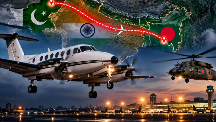 Mysterious US Plane Flies from Lahore to Bangladesh Over Indian Airspace, Lands in Chittagong: What Is the Mystery?
