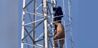 UP News: Woman Climbs 100-Foot Mobile Tower, Marries Mumbai-Based Lover via Video Call