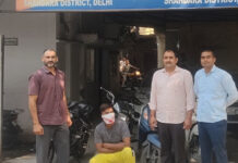 Vehicle thief accused in 17 cases apprehended; four stolen two-wheelers recovered
