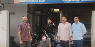 Vehicle thief accused in 17 cases apprehended; four stolen two-wheelers recovered