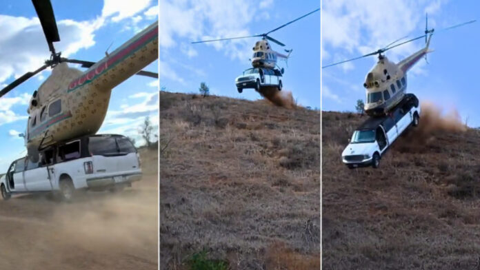 Helicopter worth crores blown up for REELS! Viral video left people stunned