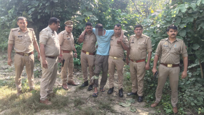 Wanted Criminal Carrying ₹25,000 Reward Injured in Police Encounter, Arrested in Muzaffarnagar