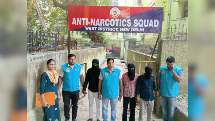 West Delhi Police Bust Interstate Ganja Trafficking Network, Arrest Three and Seize 26.466 Kg of Cannabis
