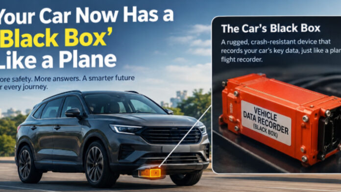 Your car now to have 'black box' like a plane, government changes safety rules